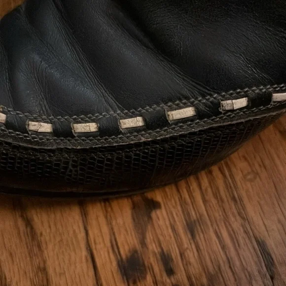 Vintage Blue Tony Lama Western Boots - Picture 5 of 8